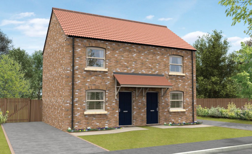 Plot 129 Lindum Homes New build 2 bed home Mablethorpe