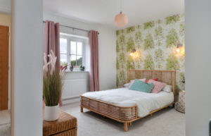 Church Fields Saxilby Show Home Bedroom 2