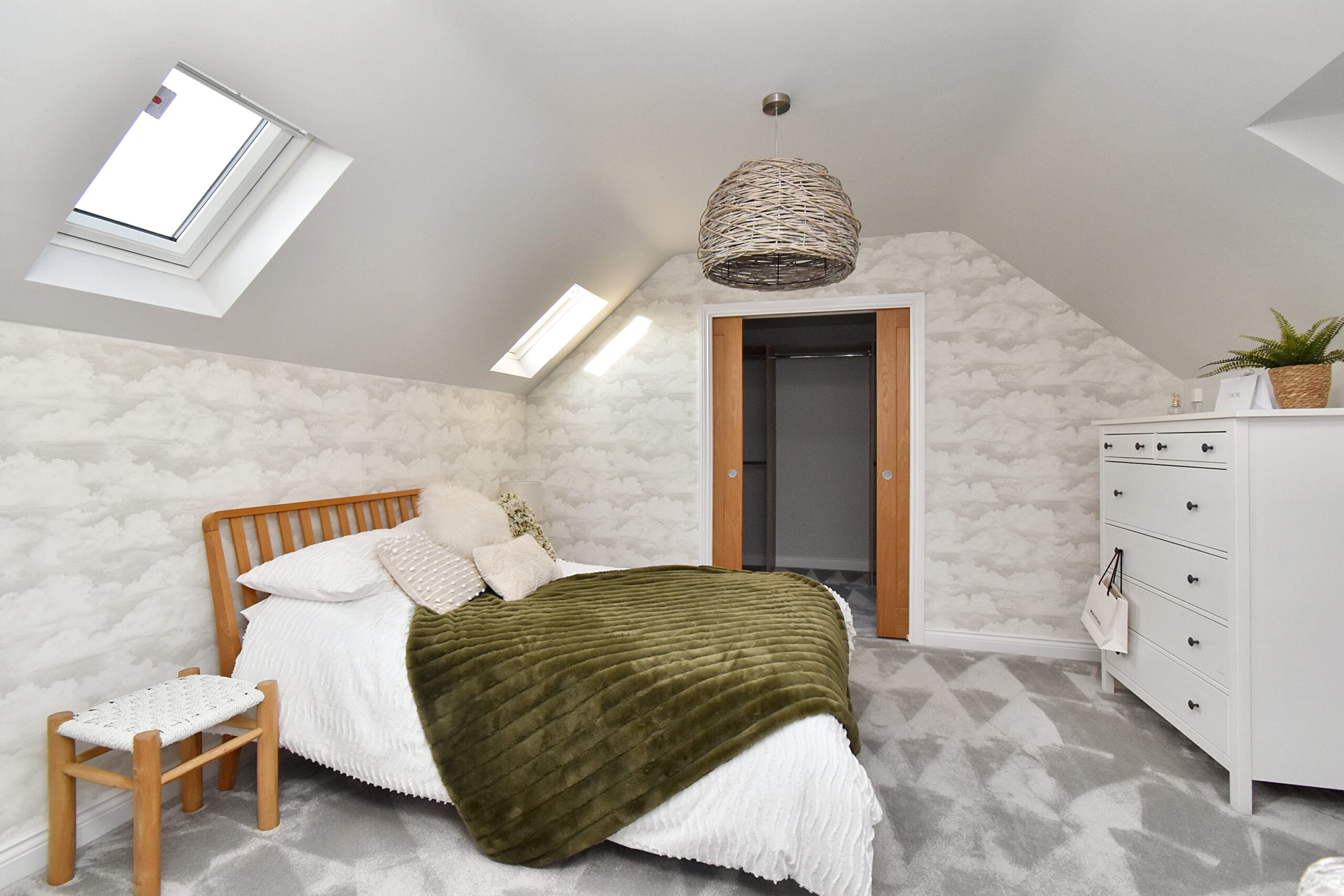 Show home master bedroom