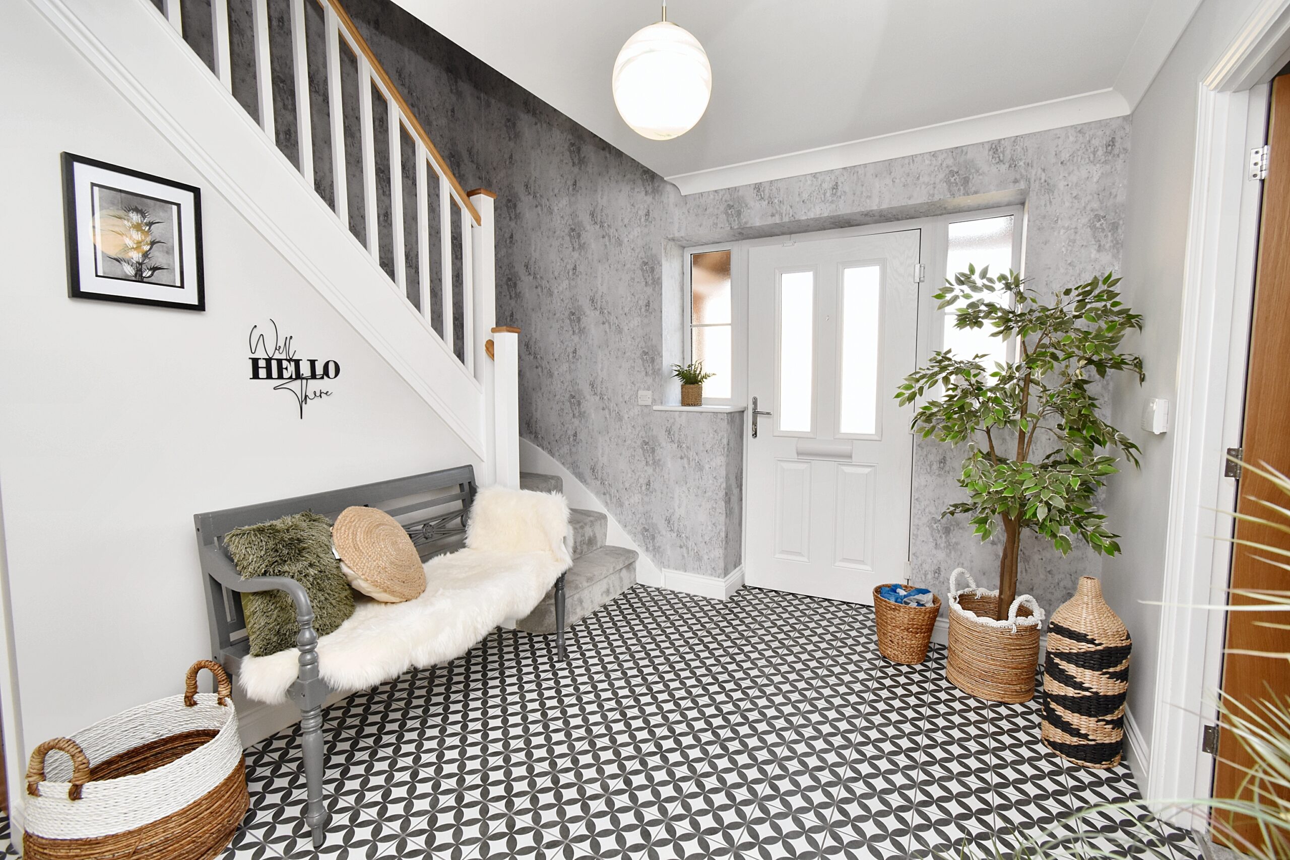 show home hall front door