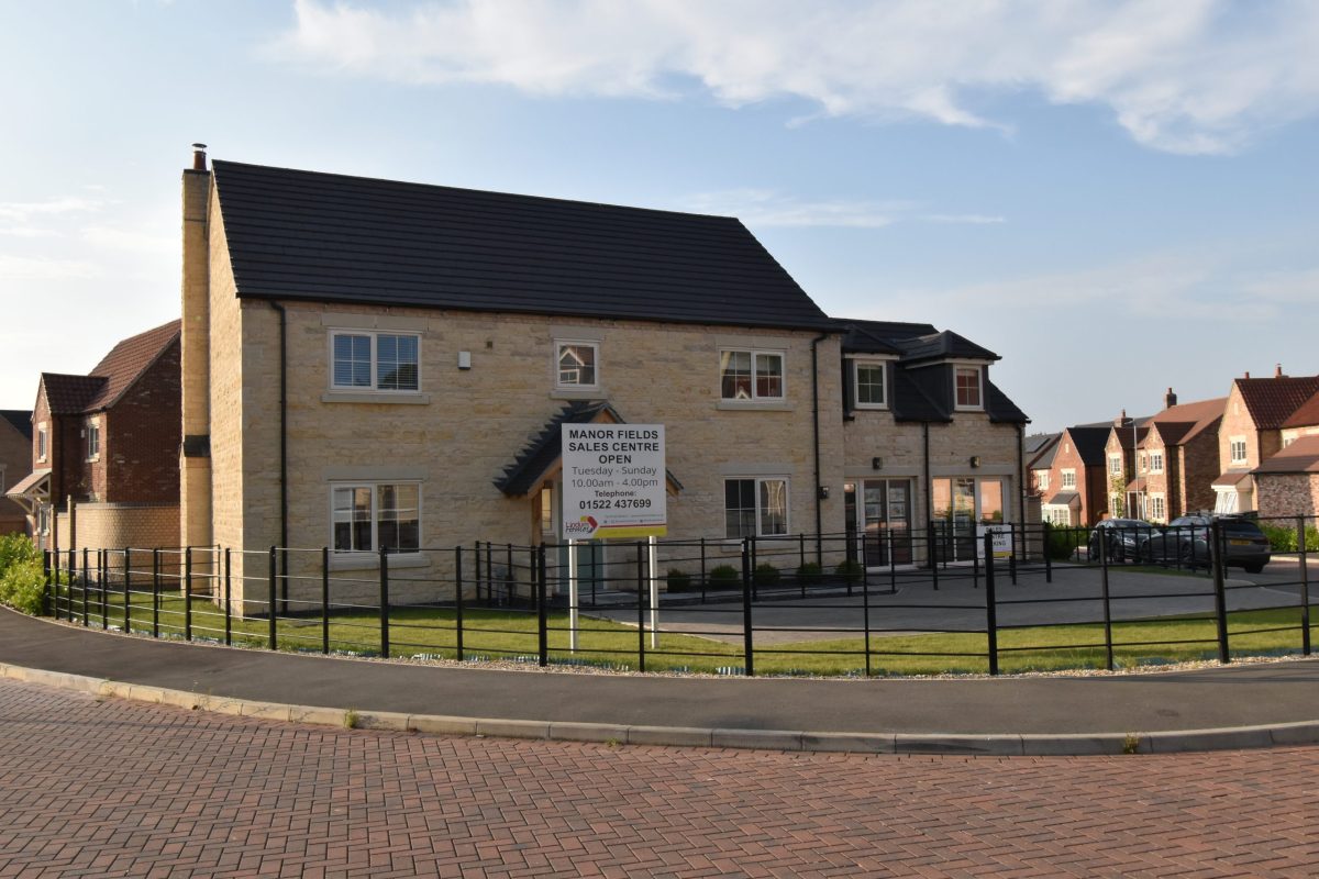 Show home front of house