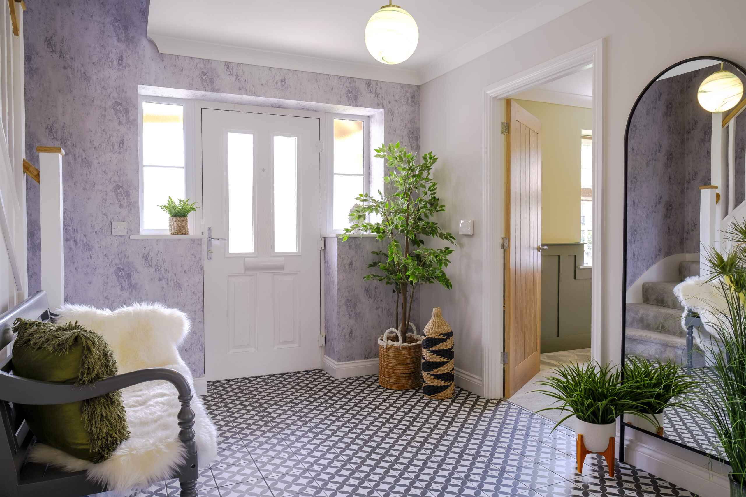 Manor Fields Washingborough Show Home Hall Decor