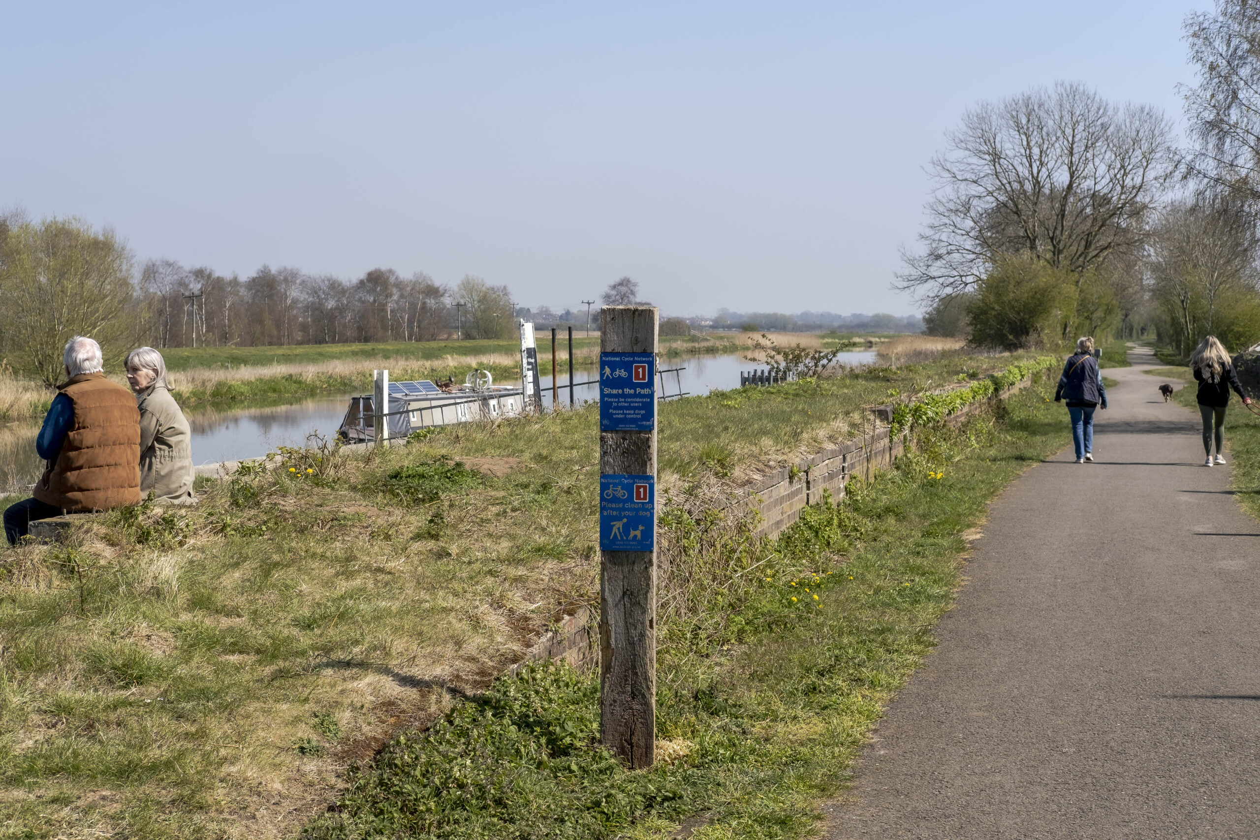 Washingborough Viliage Scene River