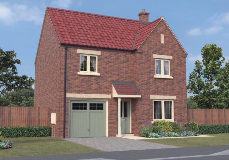Plot 140 Lindum Homes 3 bed new build in Mablethorpe Lincoln