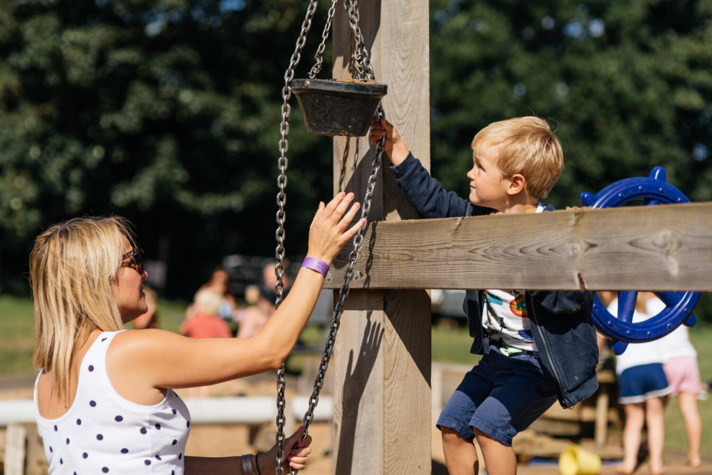 Pink Pig Farm Outdoor Play