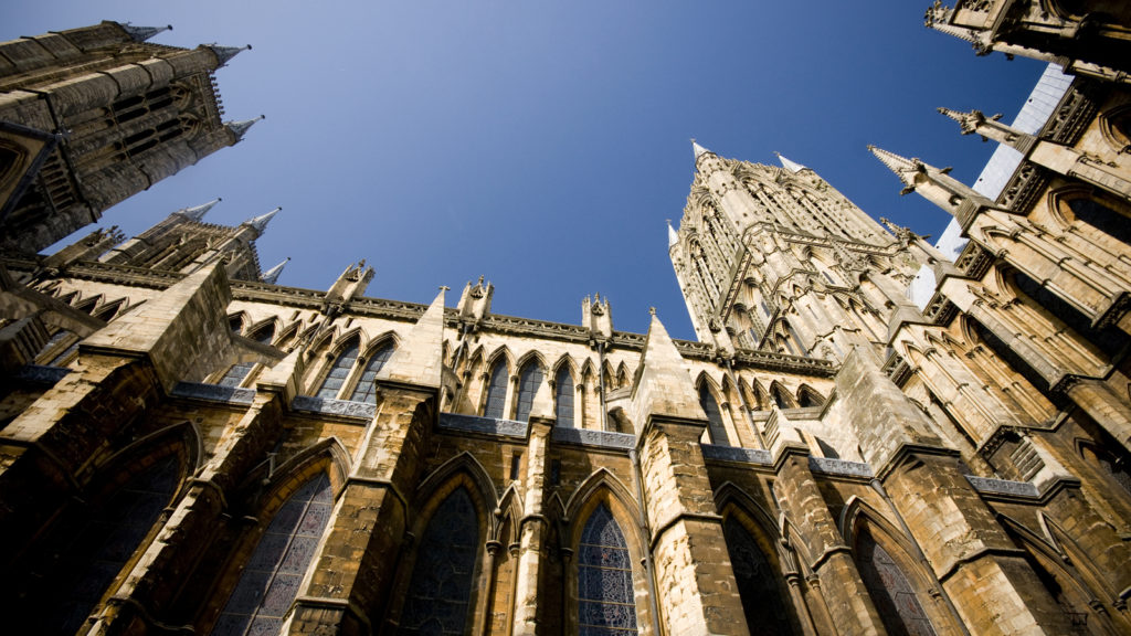 Lincoln Cathedral Ground View