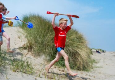 Mablethorpe Beach Children Spades
