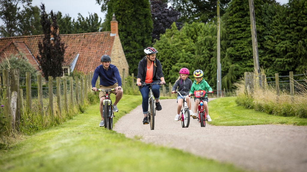 Cycling in the Lincolnshire Countryside