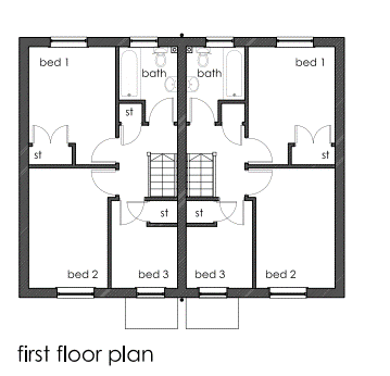 Bradley First Floor Plan