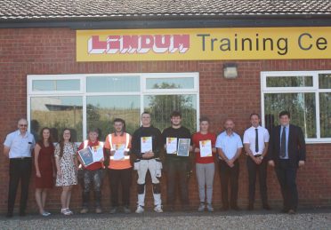 Lindum Trainees Presented Full Time Jobs
