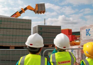 Children Watch Fork Lift