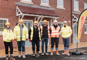 Hawks Chase Affordable Homes with Lindum Staff