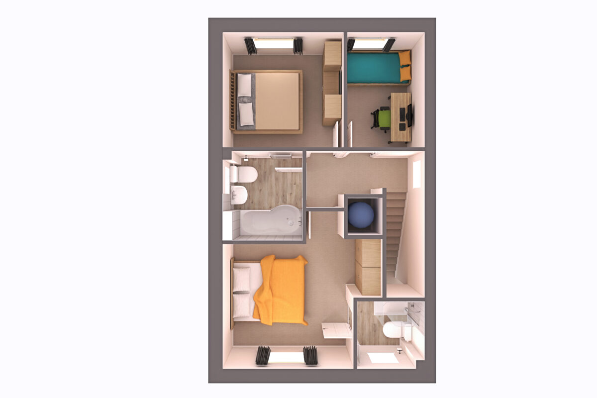 Burgess First Floor plan