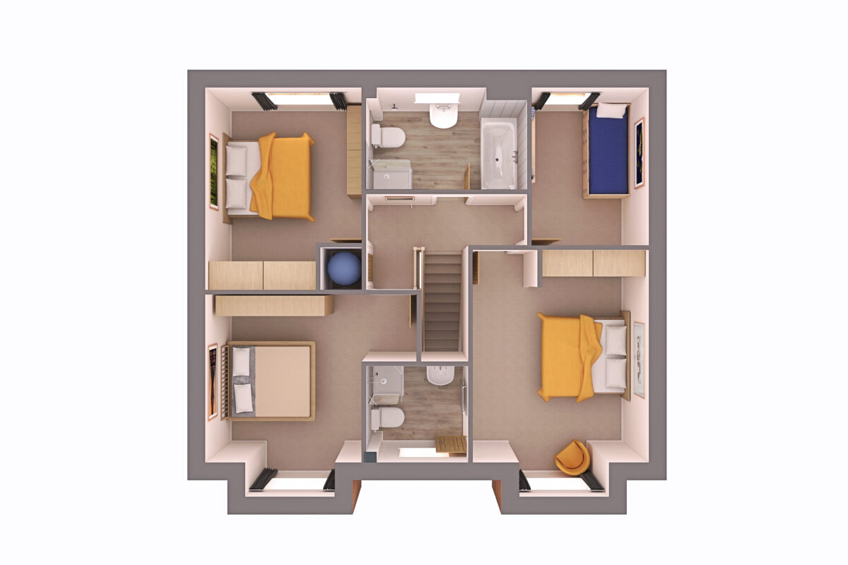 Regent First Floor Layout