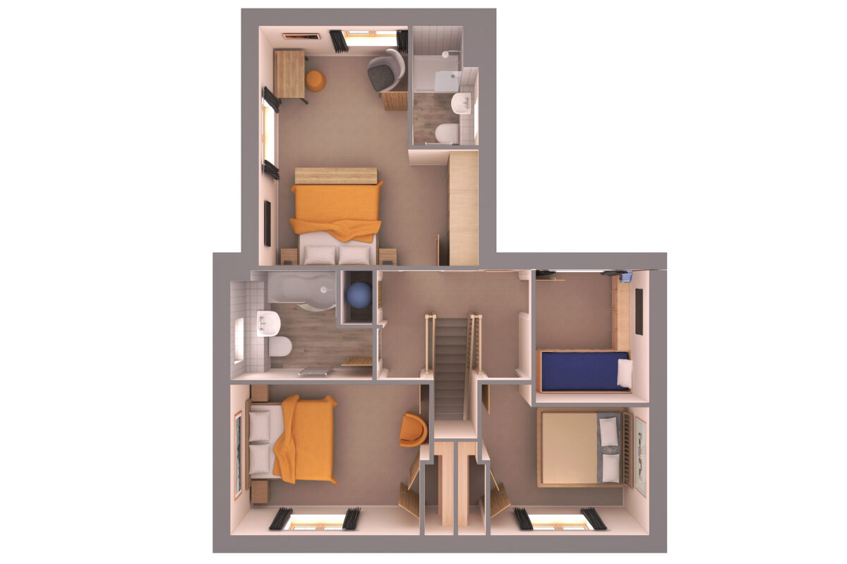 Hampton First Floor Plan Heath View