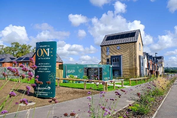 One at Charterholme show home sales office
