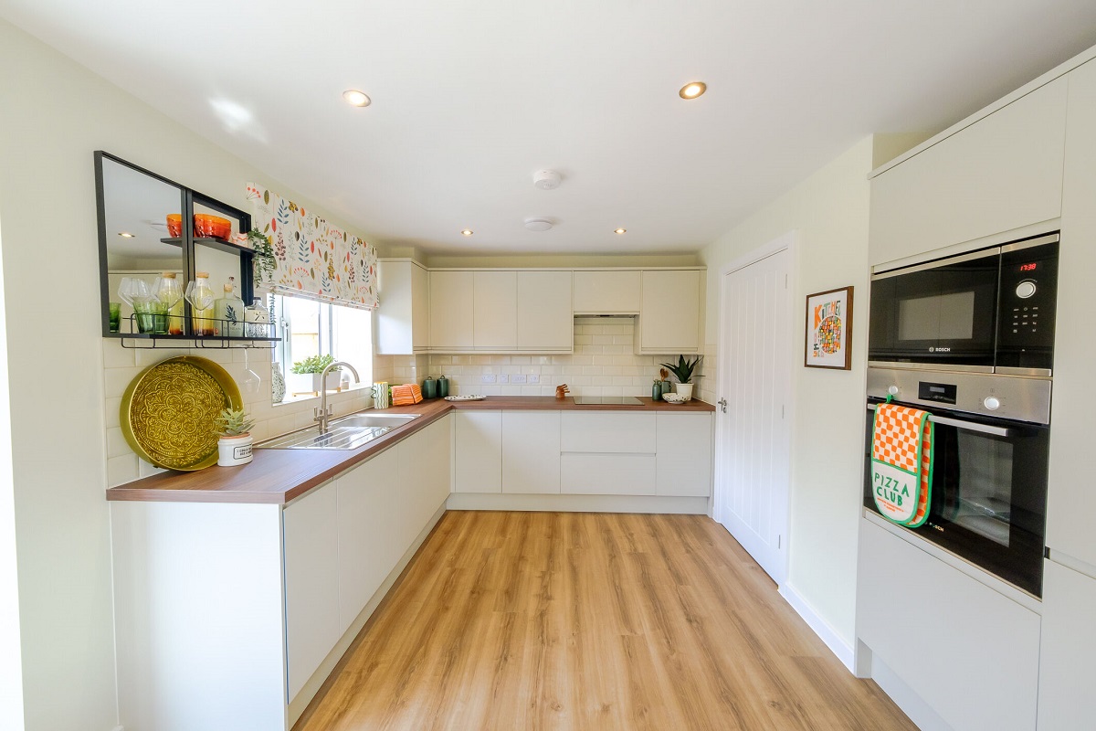 One at Charterholme show home kitchen