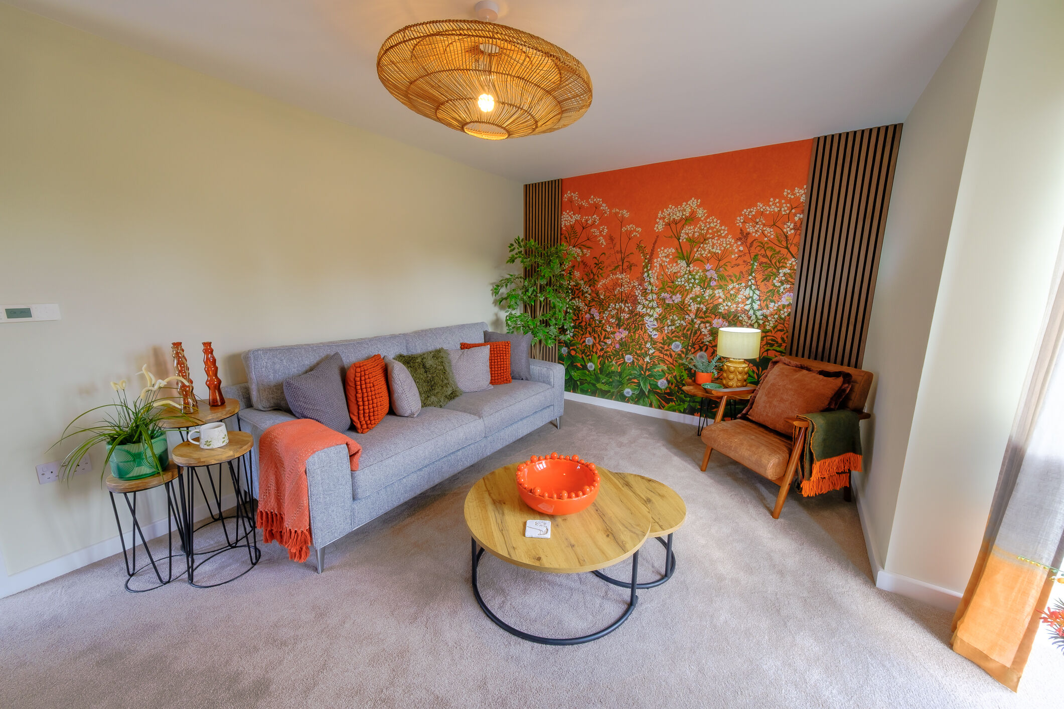 One at Charterholme show home lounge