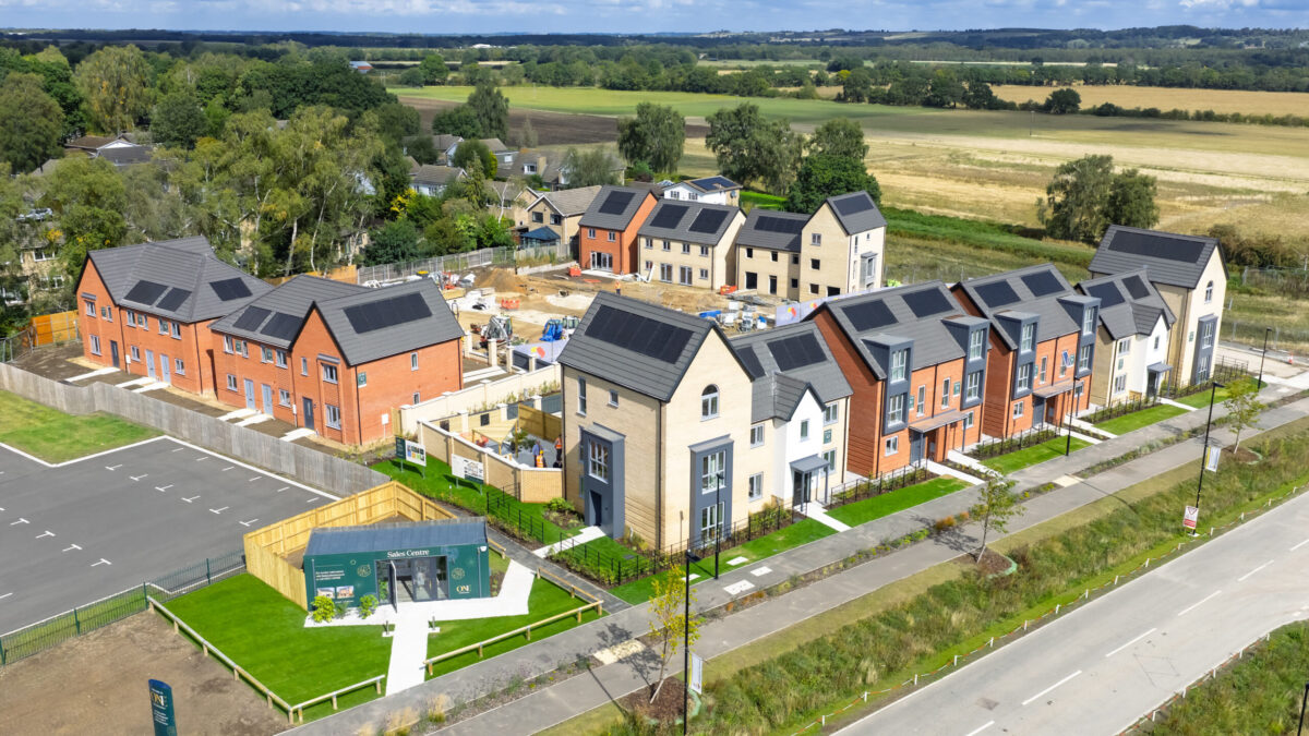 One at Charterholme drone of site