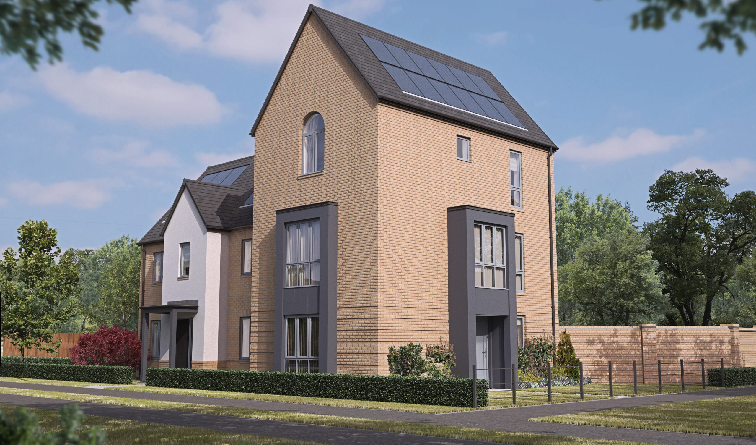 Taylor house type CGI