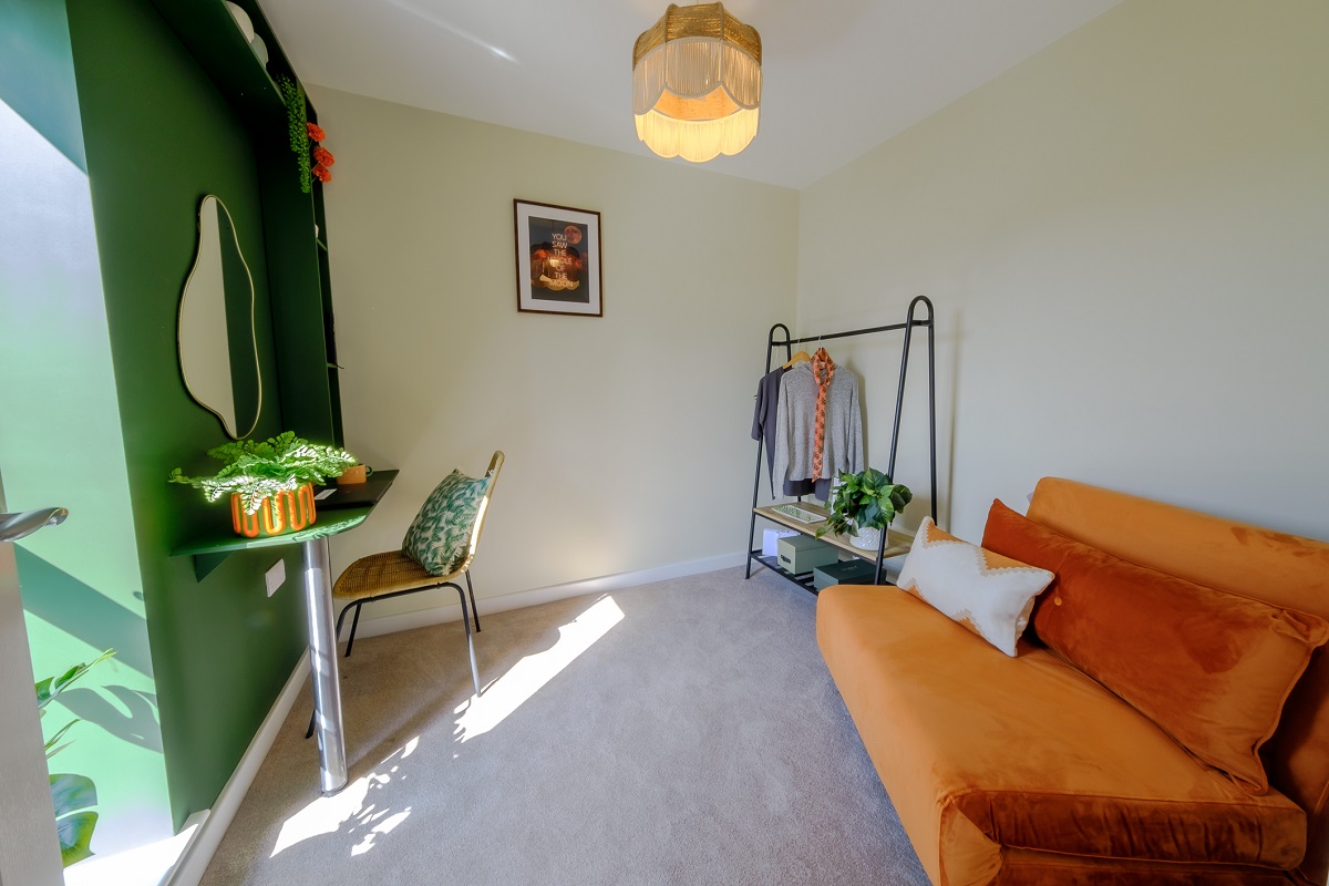 One at Charterholme show home bedroom 4