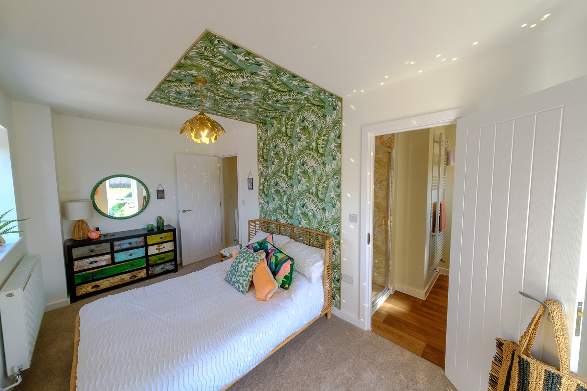 One at Charterholme show home bedroom 3