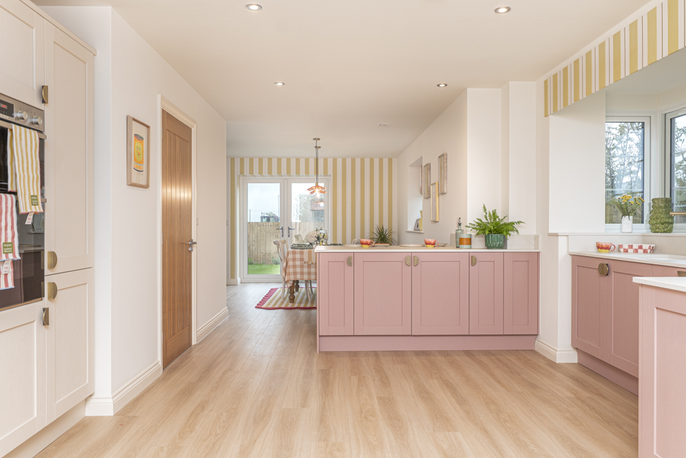 heath view show home breakfast bar