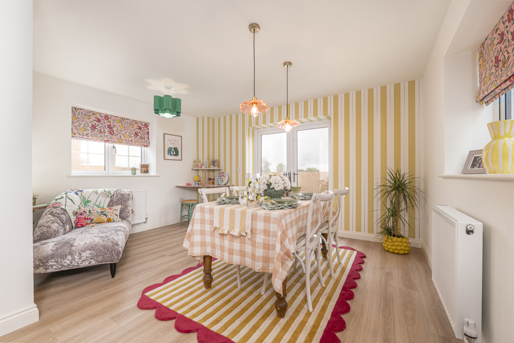heath view show home dining