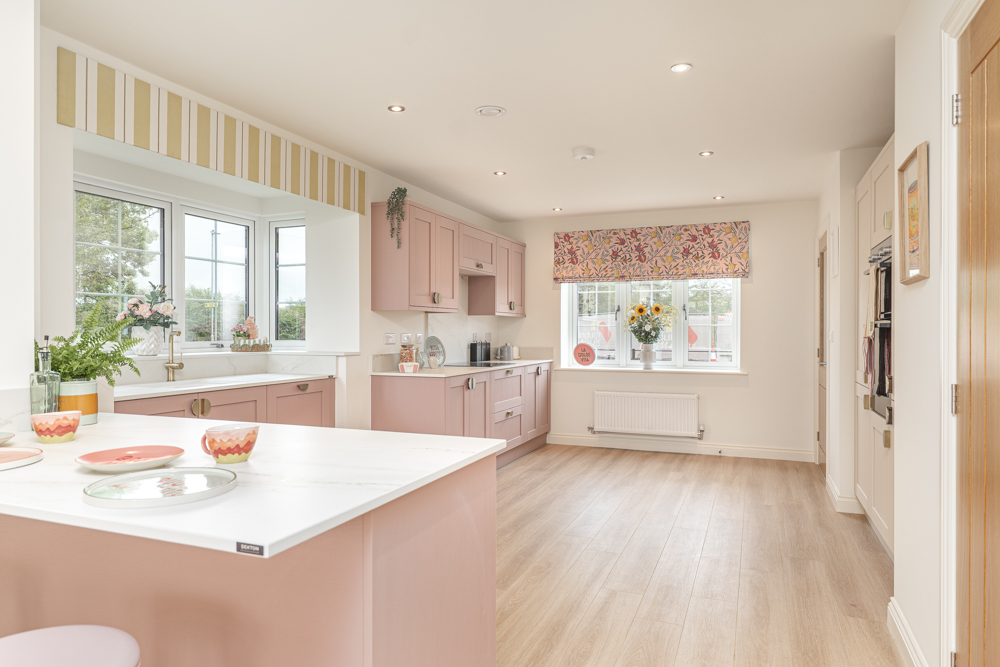 heath view show home kitchen
