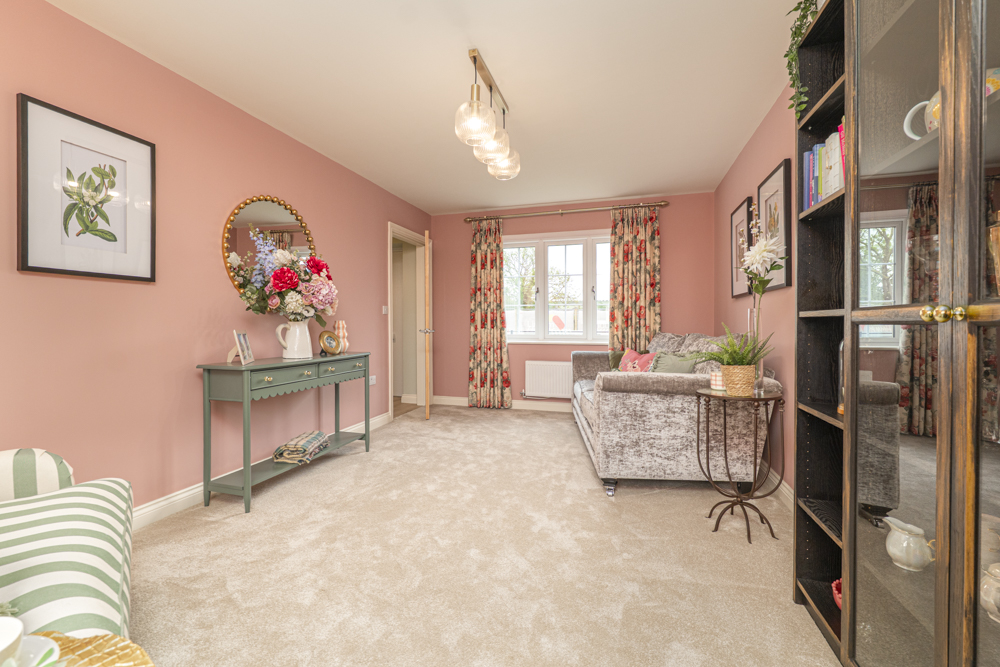 heath view show home loung view