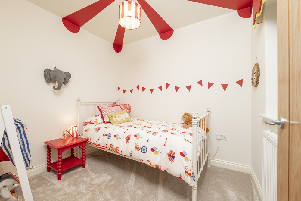 Heath View show home bedroom 4