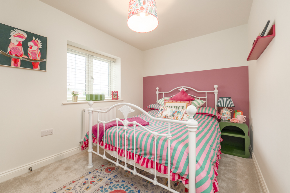 heath view show home bedroom 3