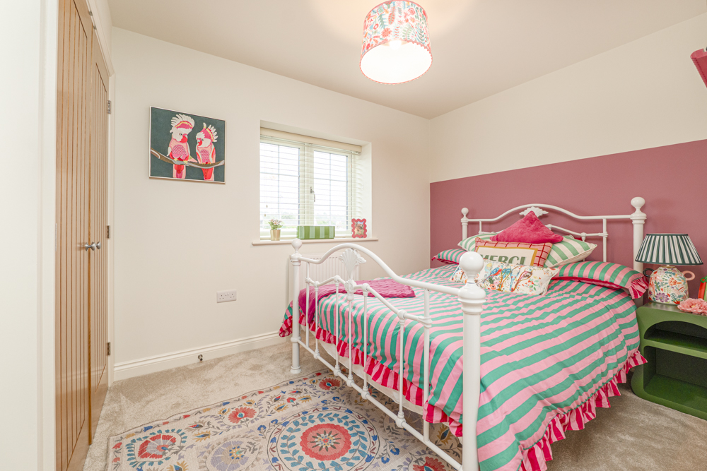 heath view show home bedroom 3