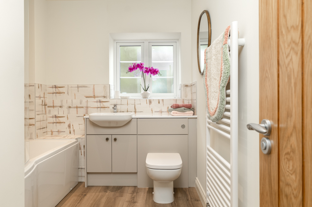 heath view show home master bathroom