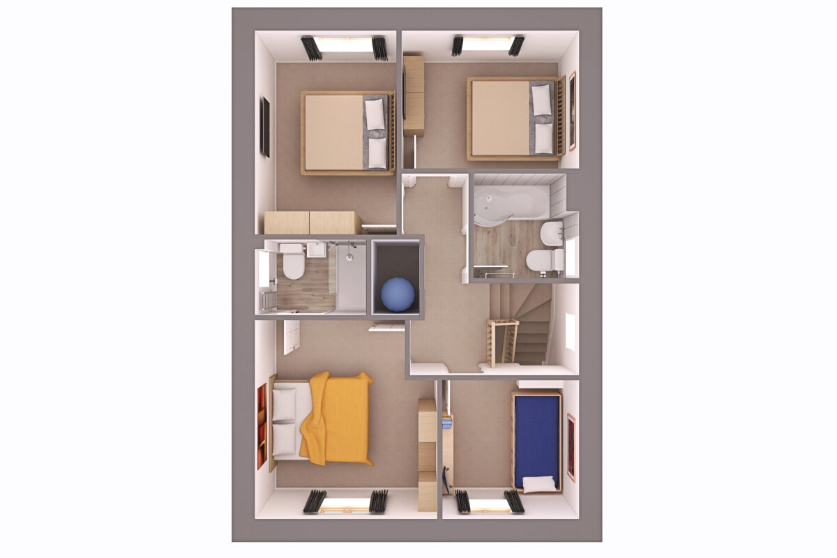 Hyde first floor plan