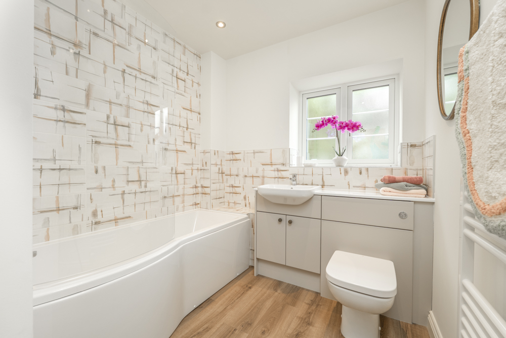 heath view show home master bathroom