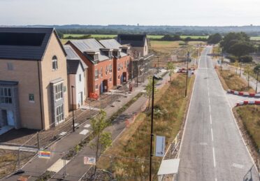 One at Charterholme drone build progress
