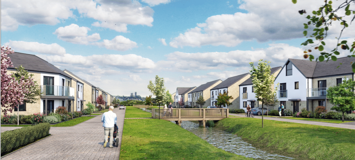 housing image CGI Chatertholme