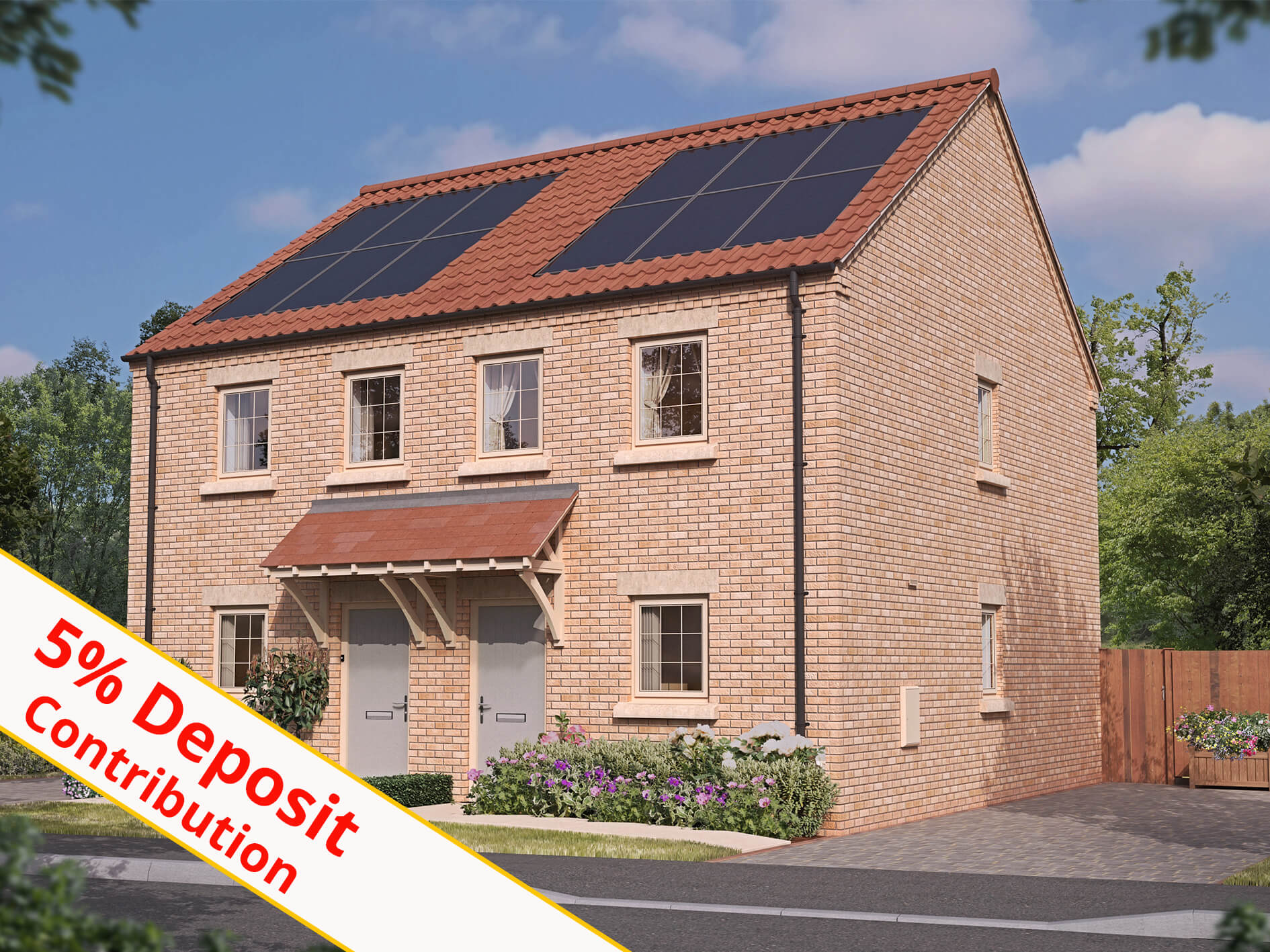 Eltham House CGI 5% deposit Contribution banner