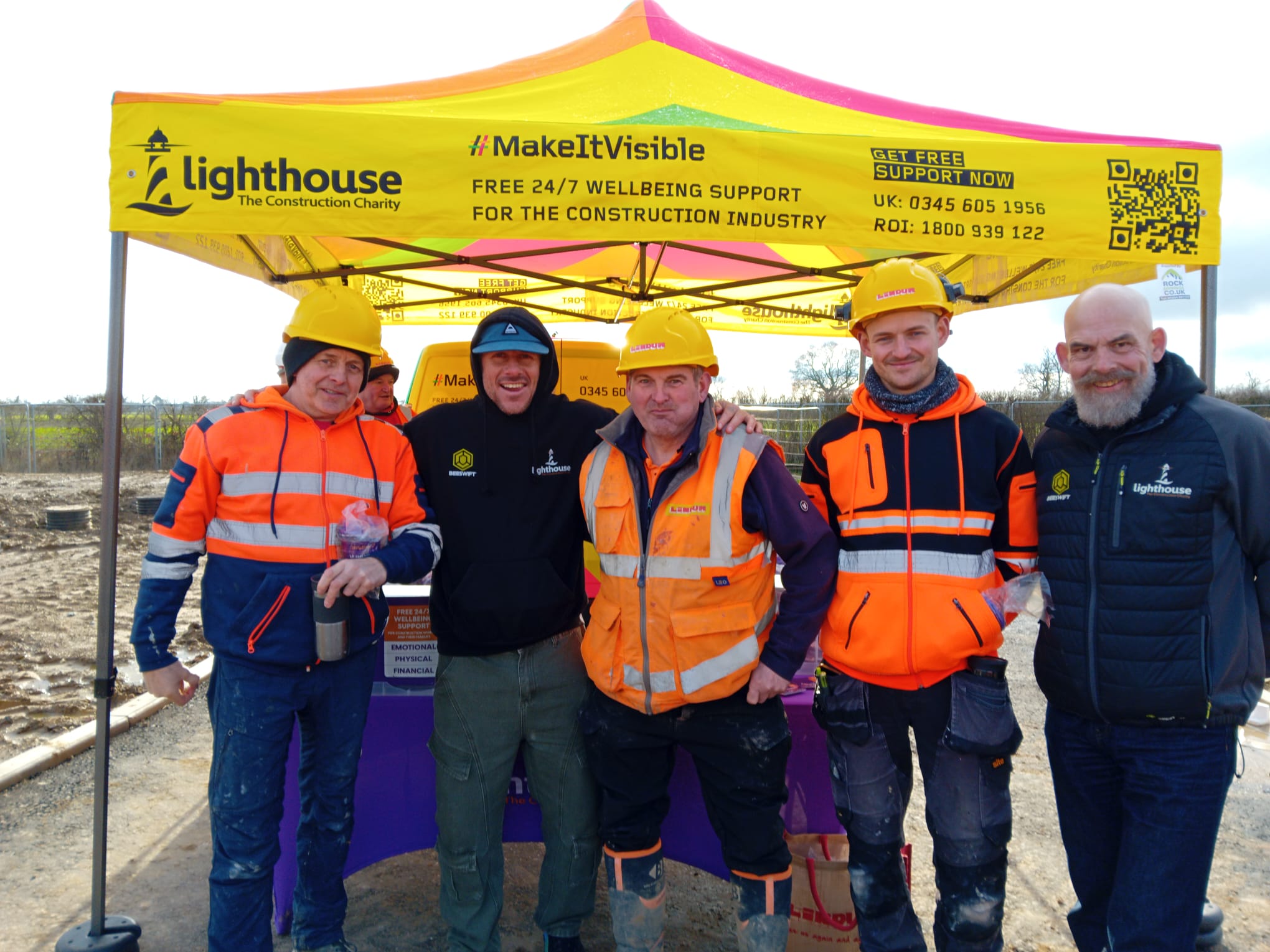 Lindum Site staff Wellbeing charity event
