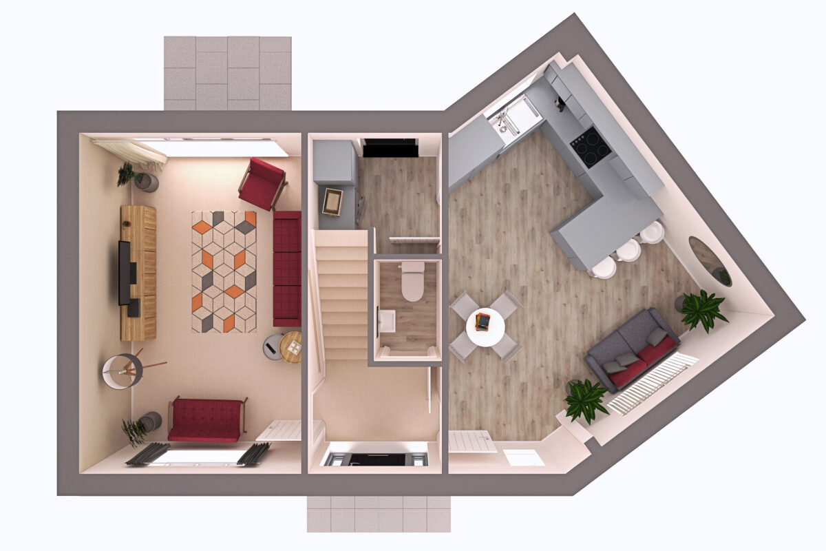 Scorer Ground Floor Plan
