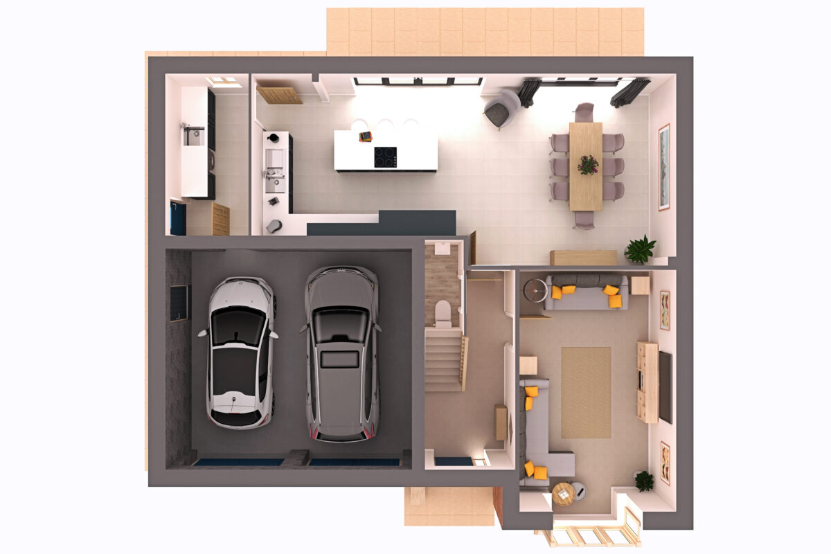 Ground Floor Plan Knesington